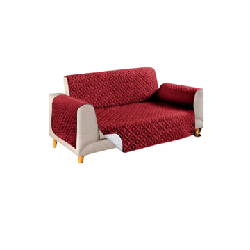 Korean Sofa Cover - Maroon