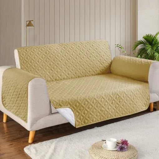 Korean Sofa Cover - Beige