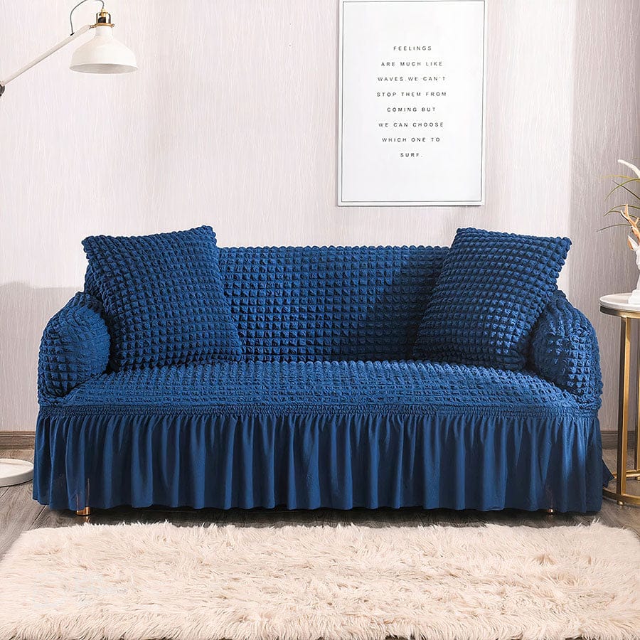 Persion Sofa Cover - Navy Blue