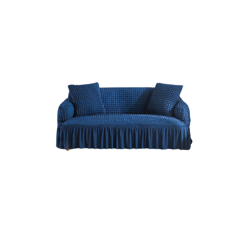 Persion Sofa Cover - Navy Blue